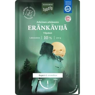Kuusamon Juusto Eränkävijä 10% juustoviipale 200 g