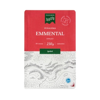 Kuusamon 230g punaleima emmental juustoviipale