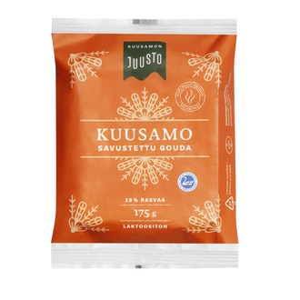 Kuusamon Savustettu Gouda-juusto 175g