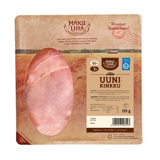 Makuliha Aito uunikinkku 175g siivu