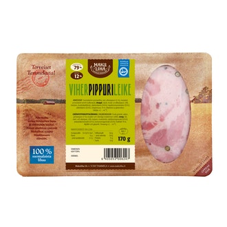 Makuliha viherpippurileike 170g viipale