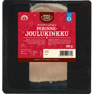 Makuliha ylikypsä perinnejoulukinkku 200g