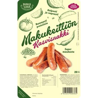 Makuliha Makukeittiön Kasvisnakki 200 g