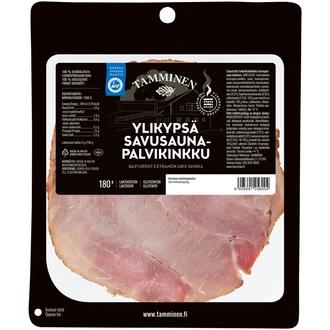 Tamminen ylikypsä savusaunapalvikinkku 180g