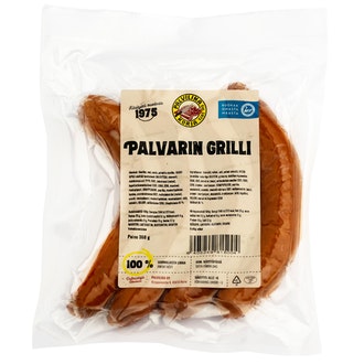 Palviliha Palvarin grilli 360g grillimakkara