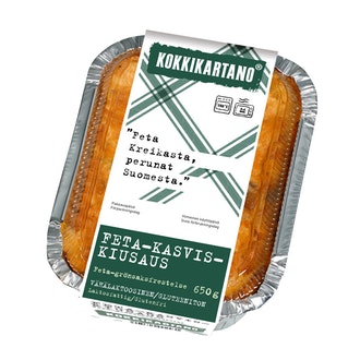 Kokkikartano feta-kasviskiusaus 650g