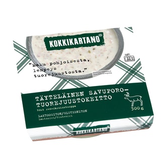 Kokkikartano savuporo-tuorejuustokeitto 300g