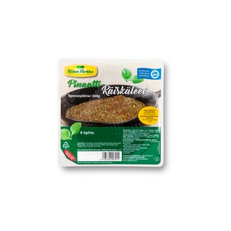 Riitan Herkku Pinaattiräiskäleet 360g