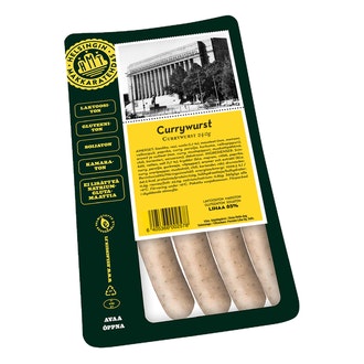 Helsingin Makkaratehdas currywurst 240g