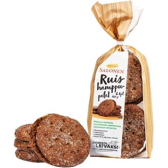 Perheleipuri Salonen Ruis-hamppupalat 6/360 g  ruisleipä, halkaistu