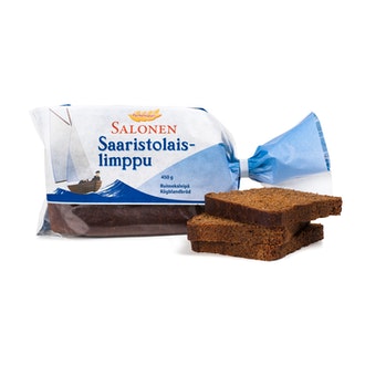 Perheleipuri Salonen Saaristolaislimppu 450g ruissekaleipä