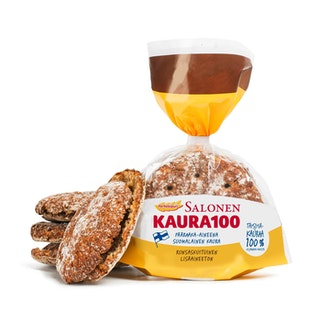 Perheleipuri Salonen Kaura100 4/240g kauraleipä, halkaistu