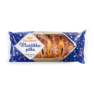 Perheleipuri Salonen Mustikkapitko 360 g mustikkatäytteinen pullapitko