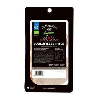 Tamminen joulufileeviipale 300g kypsä luomu