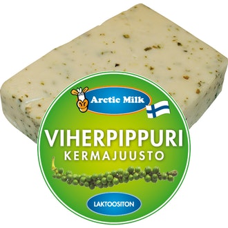 Arctic milk viherpippuri kermajuusto 140g