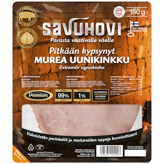 Savuhovi Pitkään Kypsynyt Murea Uunikinkku 180g