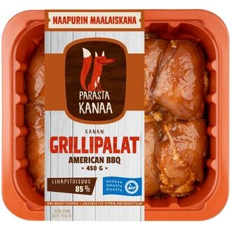 Naapurin Maalaiskanan grillipalat, American bbq 450g