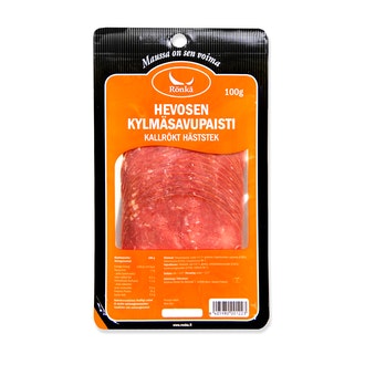 Rönkä hevosen kylmäsavupaisti 100g siivu