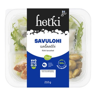 Fresh LounasHetki savulohisalaatti 210g
