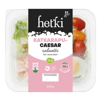 Fresh LounasHetki katkarapu-caesarsalaatti 230g