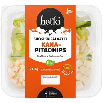 Fresh Hetki Lounassalaatti Kana-pitachips 240 g