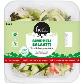 Fresh Hetki Simppeli salaatti kurkku-paprika 150 g