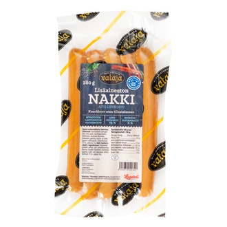 Vataja lisäaineeton nakki 280g
