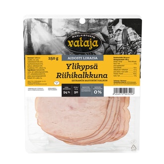 Vataja ylikypsä riihikalkkuna viipale 250g