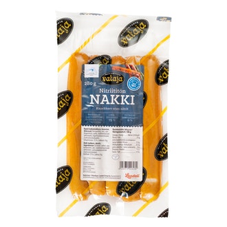 Vataja Nitriititön nakki allergiatunnus 280g