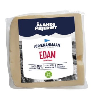 Ahvenanmaan Edam 15 % 350g maukas