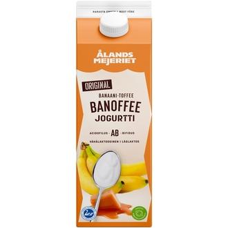 Ålandsmejeriet Banoffeejogurtti 1kg