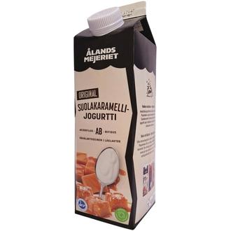 Ålandsmejeriet 1kg suolakaramellijogurtti