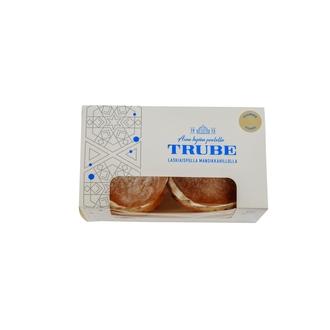 Trube Laskiaispulla 2 kpl/220g vegaaninen täytepulla mansikkahillolla ja kasvikreemillä