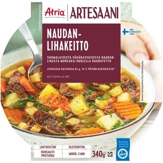 Atria Artesaani Naudanlihakeitto 340g
