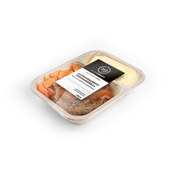 Mestari Forsman jauhemaksapihvit perunamuusilla 370g