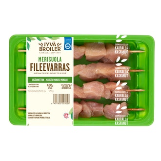 Jyväbroiler broilerin fileevarras Merisuola 430g