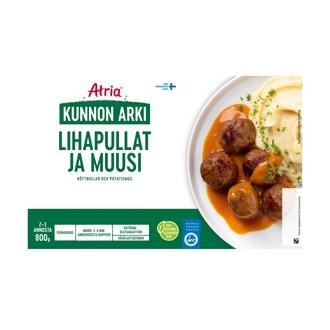 Atria Kunnon Arki Lihapullat ja Muusi 800g