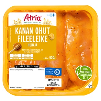 Atria Kanan Ohut Fileeleike Hunaja 600g