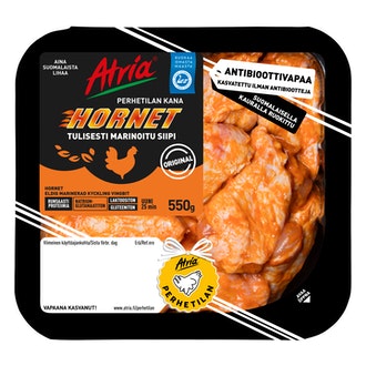 Atria perhetilan kana hornet tulisesti marinoitu siipi 550g