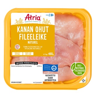 Atria Kanan Ohut Fileeleike Naturel 480g