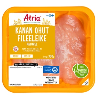 Atria Kanan Ohut Fileeleike Naturel 300g