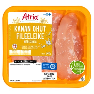 Atria Kanan Ohut Fileeleike Merisuola 340g
