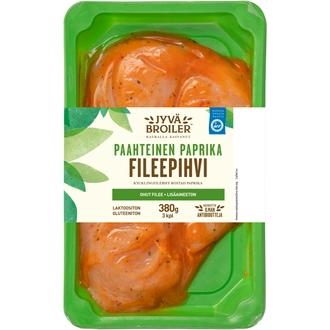 Jyväbroiler Broilerin Fileepihvi Paahteinen Paprika 380g