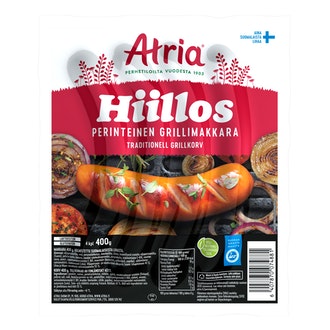 Atria Hiillos Grillimakkara 400g
