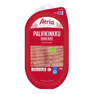 Atria ohuen ohut palvikinkku 200g