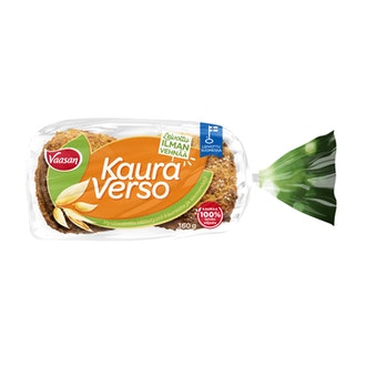 Vaasan kauraverso idätetty leipä 360g