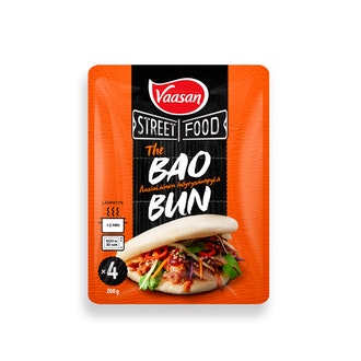 Vaasan Street Food THE BAO höyrysämpylä 200g 4x50g