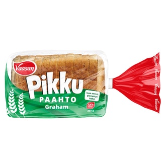 Vaasan Pikkupaahto Graham 250g paahtoleipä