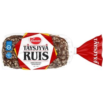 Vaasan Täysjyväruis 360 g 6 kpl