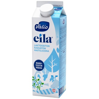 Valio Eila® rasvaton maitojuoma 1 l laktoositon
